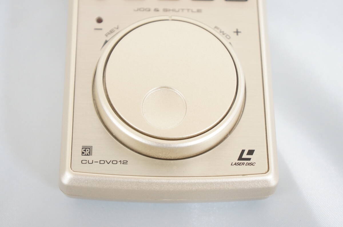 PIONEER Pioneer DVL-909 LD/DVD laser disk player manual CU-DVO12 remote control attaching 5304111441