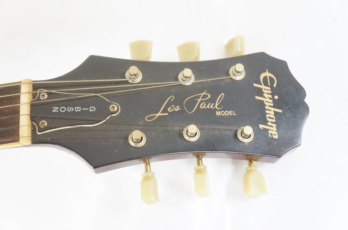 Epiphone エピフォン Gibson ギブソン Les Paul レスポール エレキギター 弦楽器 2204152091の画像2