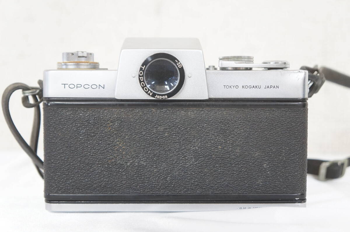 TOPCON トプコン RE SUPER フィルムカメラ RE.Auto-Topcor F1.8 5.8cm レンズ セット 4804096091の画像4