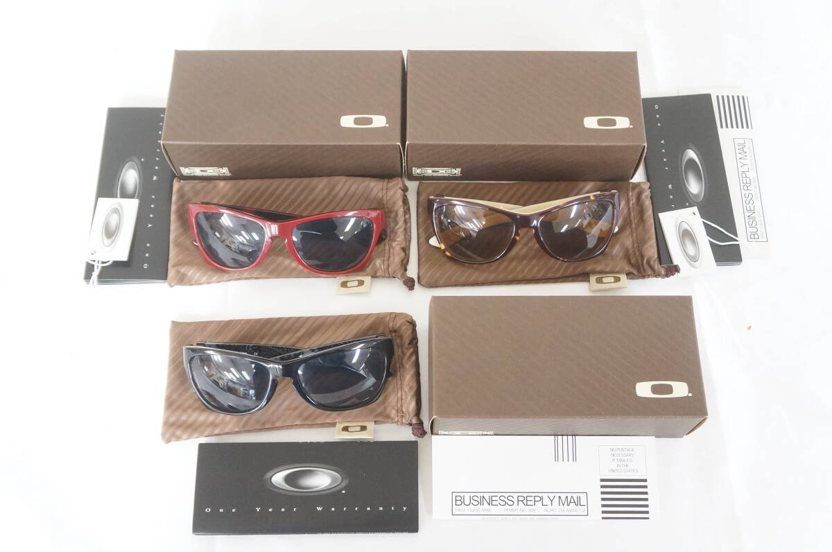 OAKLEY オークリー Jupiter ジュピター サングラス 3点 まとめてセット デッドストック 在庫品 0604186011の画像1