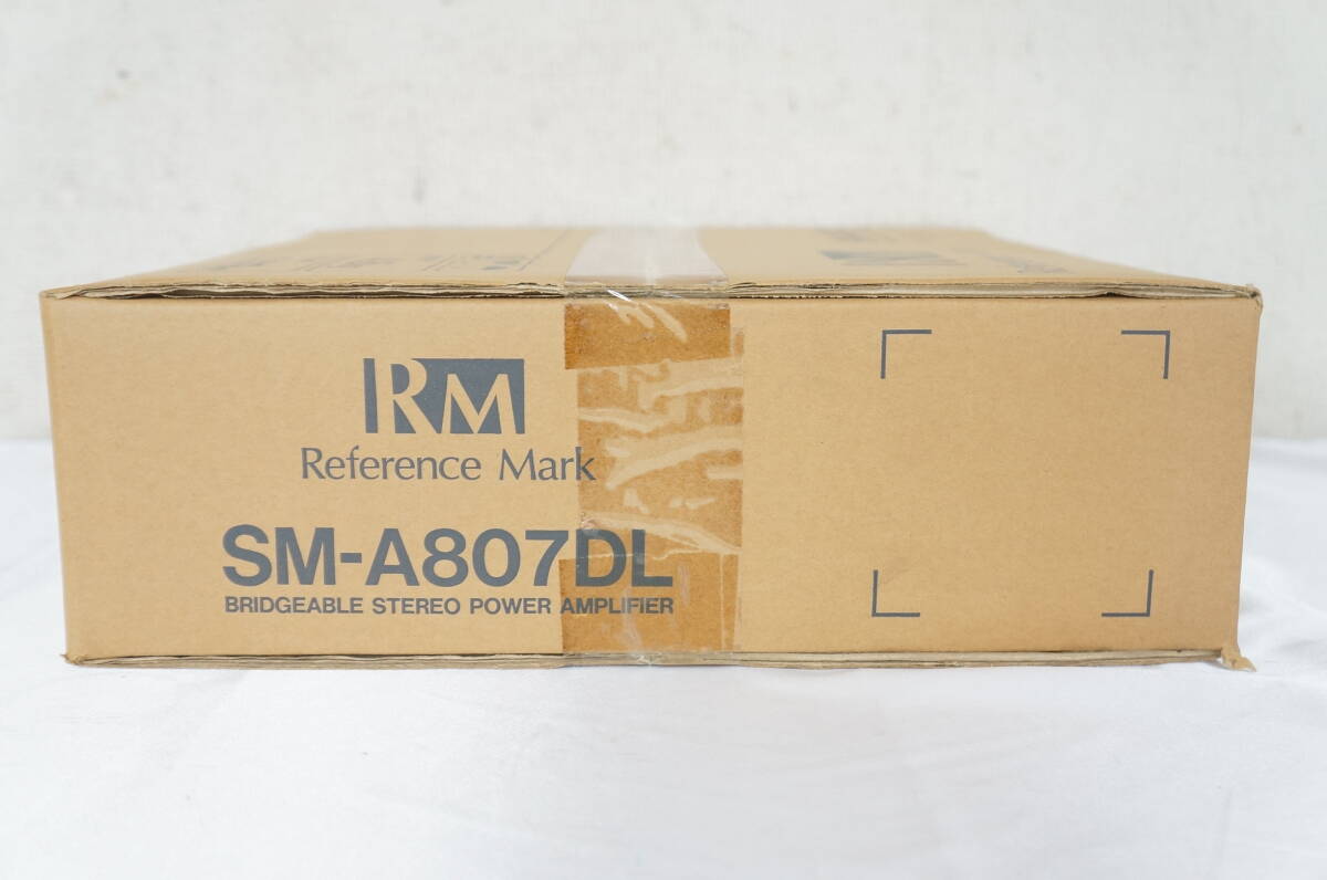 ② SANSUI サンスイ 山水 SM-A807DL Reference Mark パワーアンプ デッドストック 在庫品 0604181011