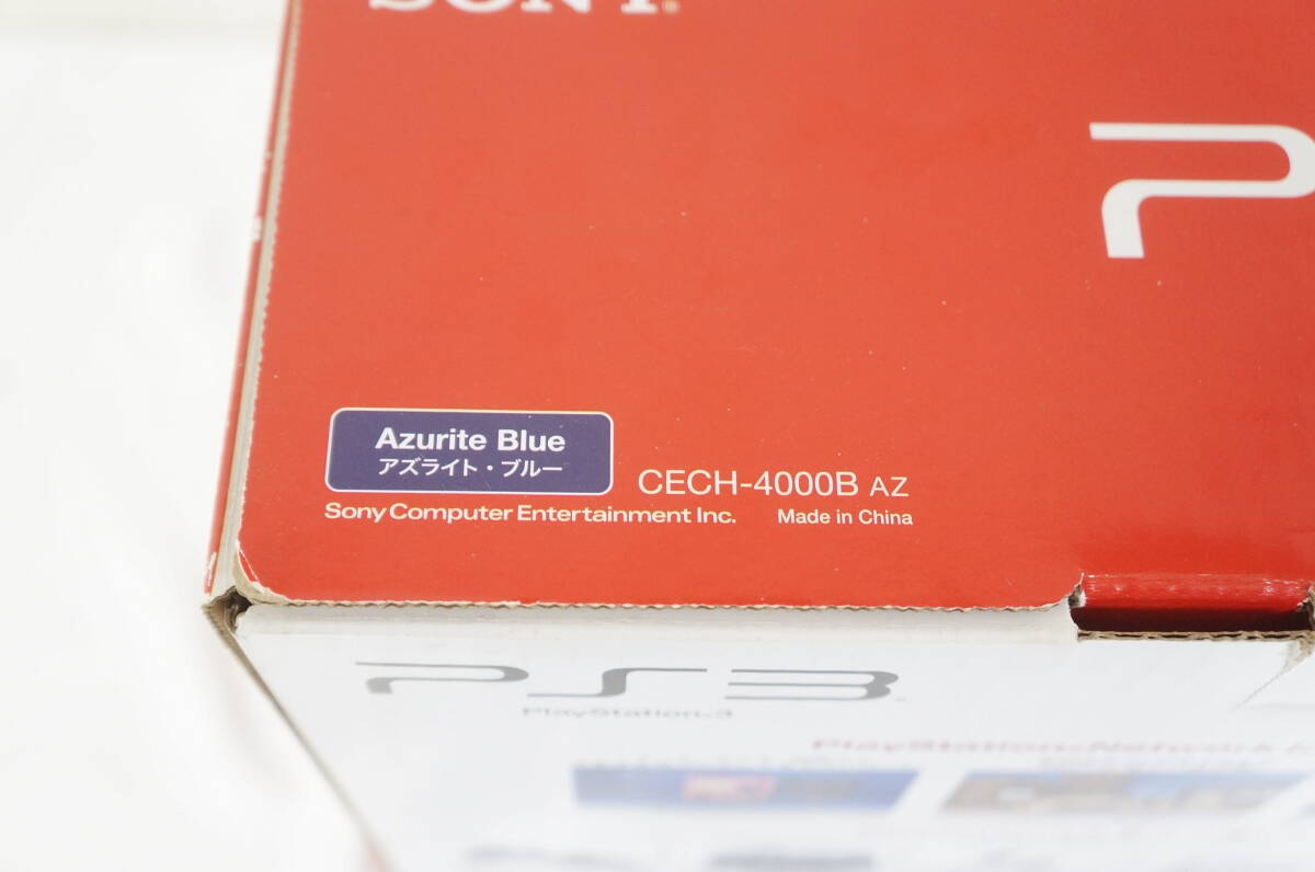 SONY ソニー CECH-4000B 250GB アズライト・ブルー プレイステーション3 PS3 ゲーム機 本体 コントローラー 8504198011の画像10