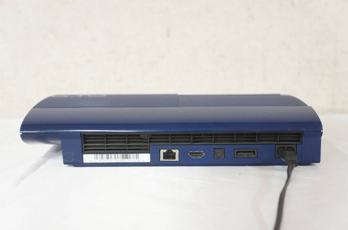 SONY ソニー CECH-4000B 250GB アズライト・ブルー プレイステーション3 PS3 ゲーム機 本体 コントローラー 8504198011の画像4