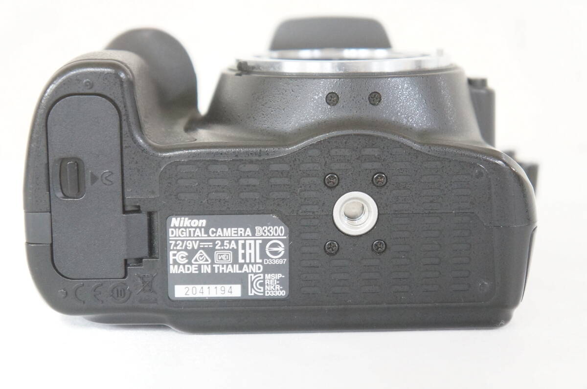 ④ Nikon ニコン D3300 デジタル一眼 デジタルカメラ DX VR AF-S NIKKOR 18-55mm F3.5-5.6GⅡ レンズ セット 2204236021の画像5