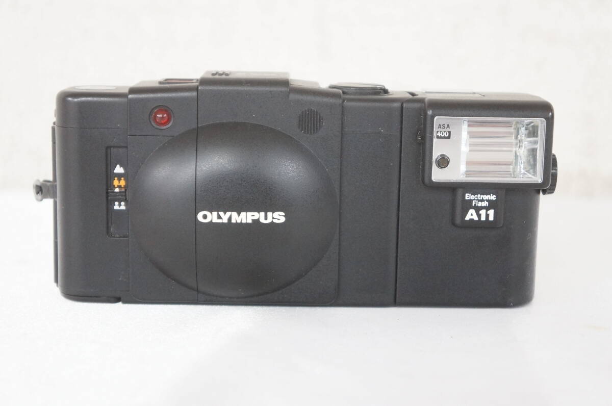 ⑧ OLYMPUS オリンパス XA2 コンパクトフィルムカメラ A11 フラッシュ 2204236021_画像1