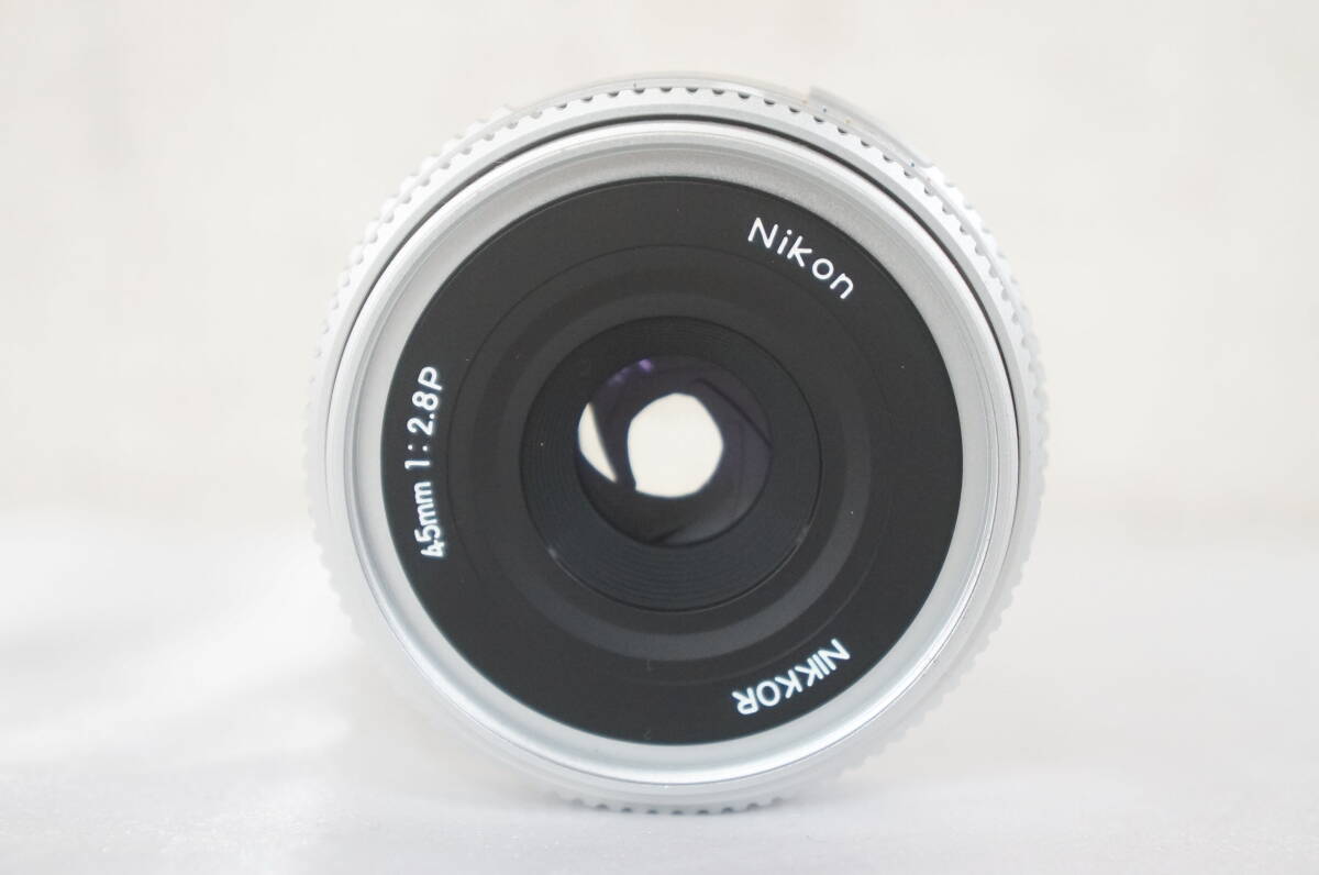 ⑫ Nikon Nikon NIKKOR 45mm F2.8P pancake lens single burnt point lens 2204226021