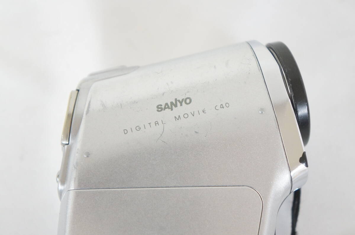 SANYO 三洋 サンヨー Xacti DMX-C40 デジタルムービー VAR-G8 ACアダプター付き 5304246041の画像8
