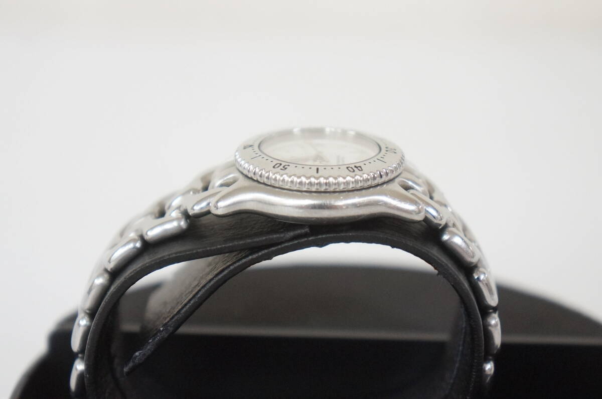 稼働品 TAG Heuer タグホイヤー プロフェッショナル 200M WG1412-0 デイト レディース クォーツ 腕時計 4504176031の画像4