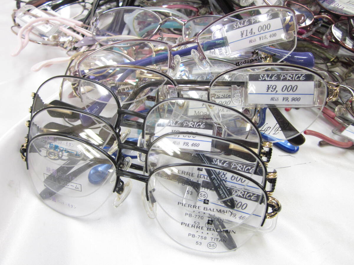 ⑪ FILA Lancel Ferragamo etc. glasses frame child frame contains approximately 260ps.@ large amount dead stock stock goods together set 0604191411