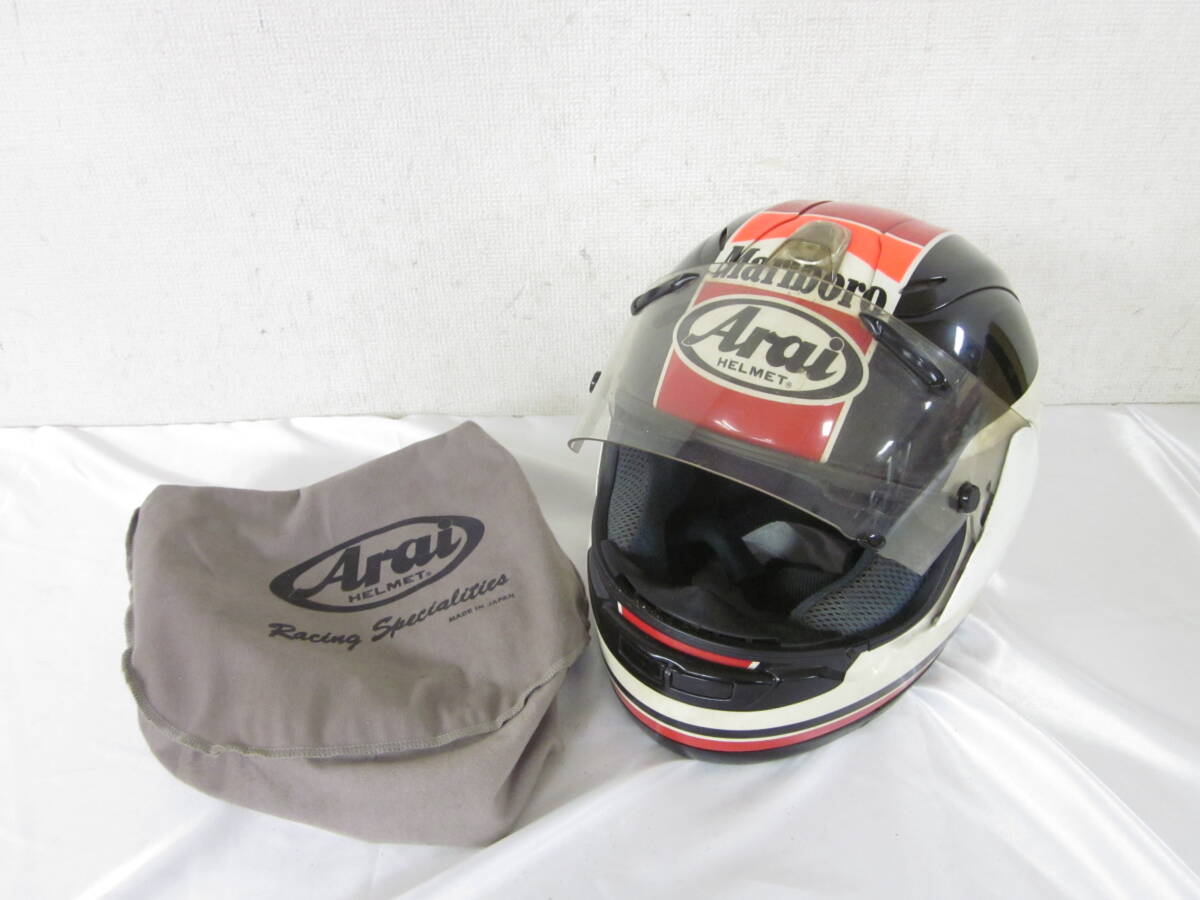 ② Arai RX-7 R III 59-60cm バイク ヘルメット フルフェイス 5904251011の画像1