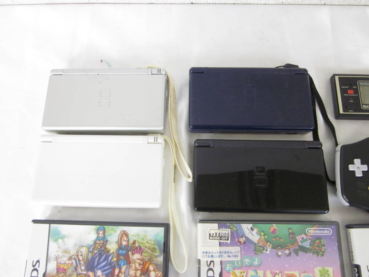I. Nintendo DS Lite ゲームボーイアドバンス 本体 どうぶつの森/ドラクエ 等 ソフト まとめてセット 4804268041の画像2