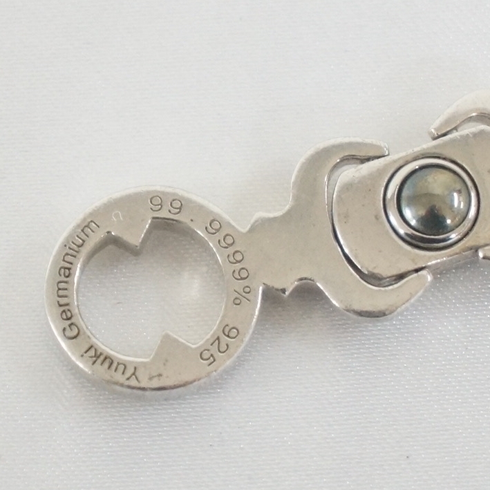 Yuuki Germanium have machine germanium 99.9999% 925 0.13ct necklace 0.88ct bracele accessory 2 point set 5904123711