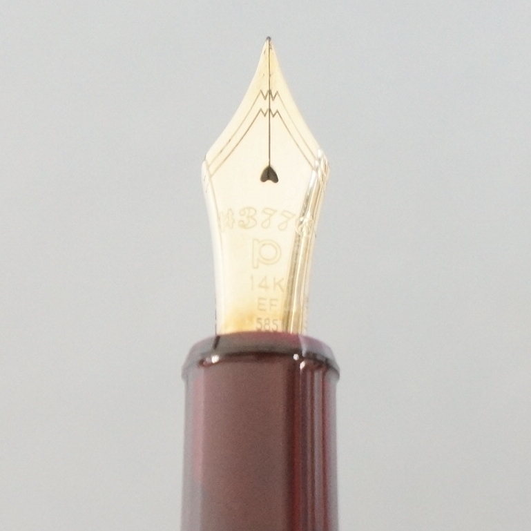 PARKER パーカー ペン先18K-750 PLATINUM プラチナ ＃3776 ペン先14K 万年筆 他 未使用含む 3本セット 筆記用具 5904096021_画像2