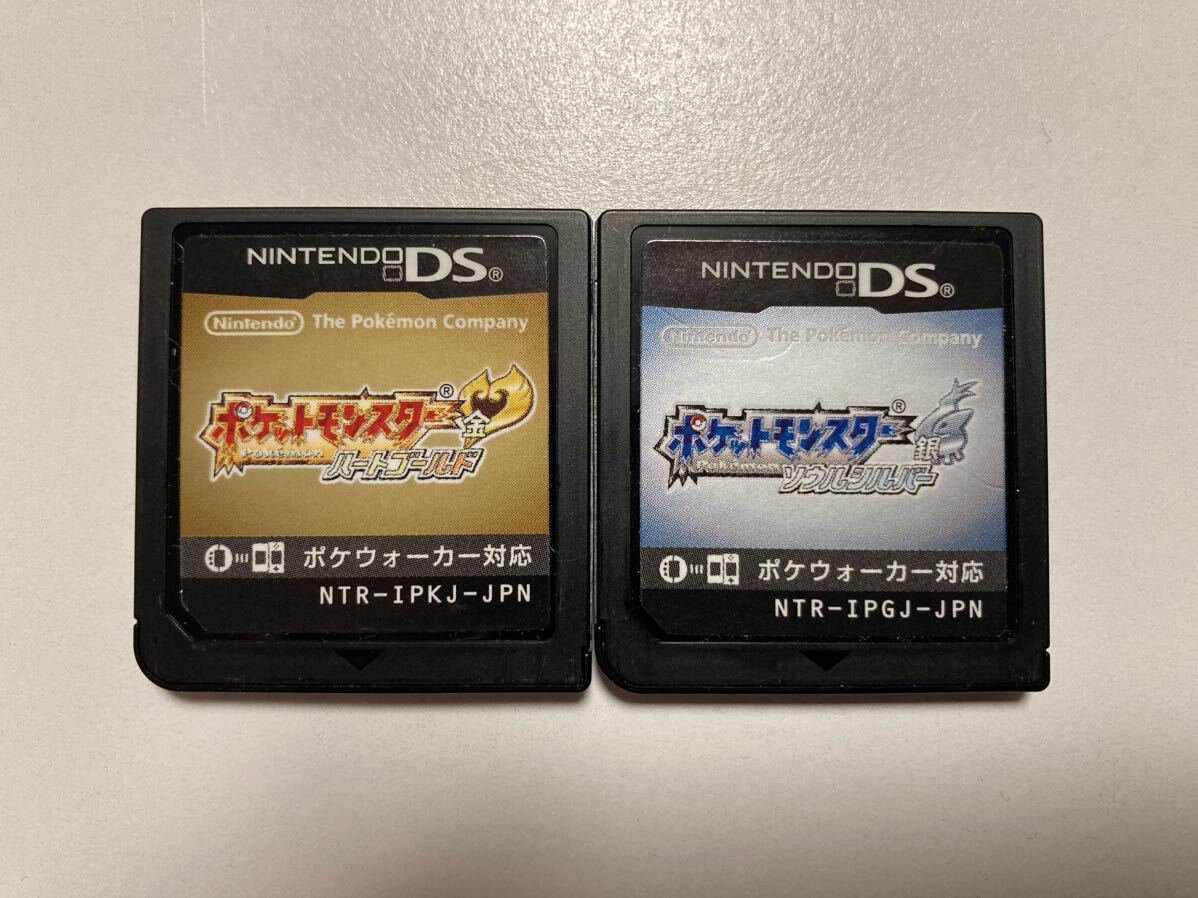 中古 DS ポケットモンスター ハートゴールド ソウルシルバー 中古 DS ポケットモンスター ハートゴールド ソウルシルバー