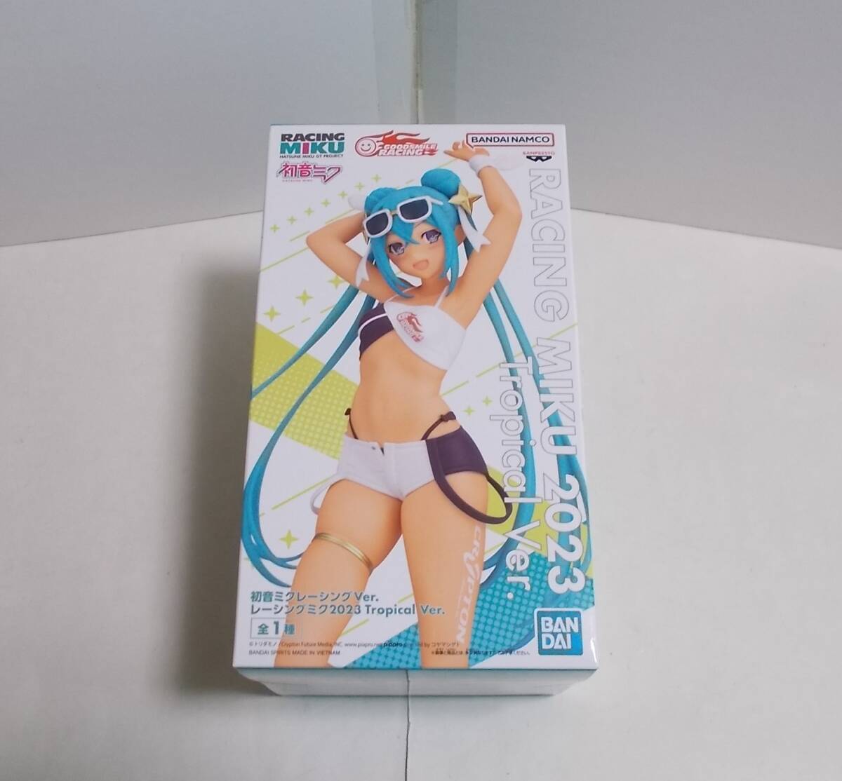 バンプレスト 初音ミクレーシングVer. レーシングミク2023 Tropical Ver. フィギュア_画像1