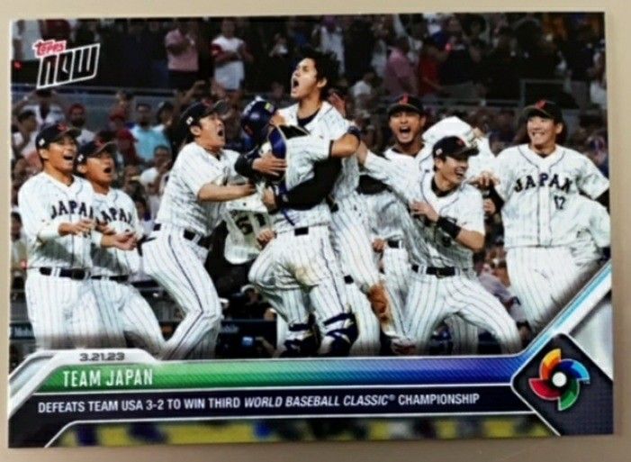 ☆大谷翔平 ２４時間限定 WBC日本優勝2023 topps NOW 佐々木朗希 山本由伸 ダルビッシュ有 ヌートバー 他