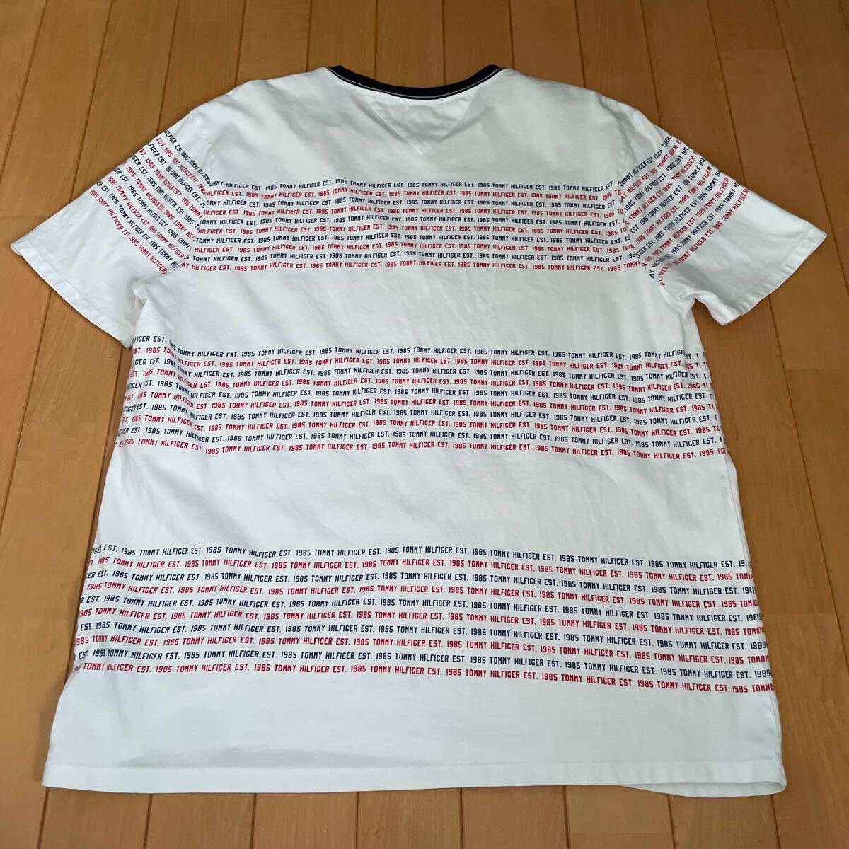 トミーヒルフィガー　半袖Tシャツ　ボーダー L_画像6