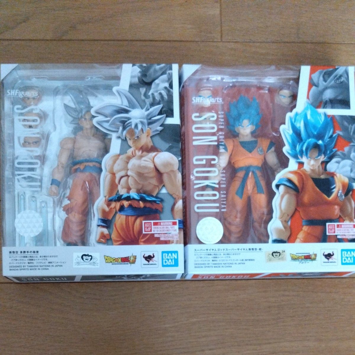 未開封　S.H.Figuarts フィギュアーツ ドラゴンボール超　身勝手の極意　スーパーサイヤ人ゴッドスーパーサイヤ人孫悟空