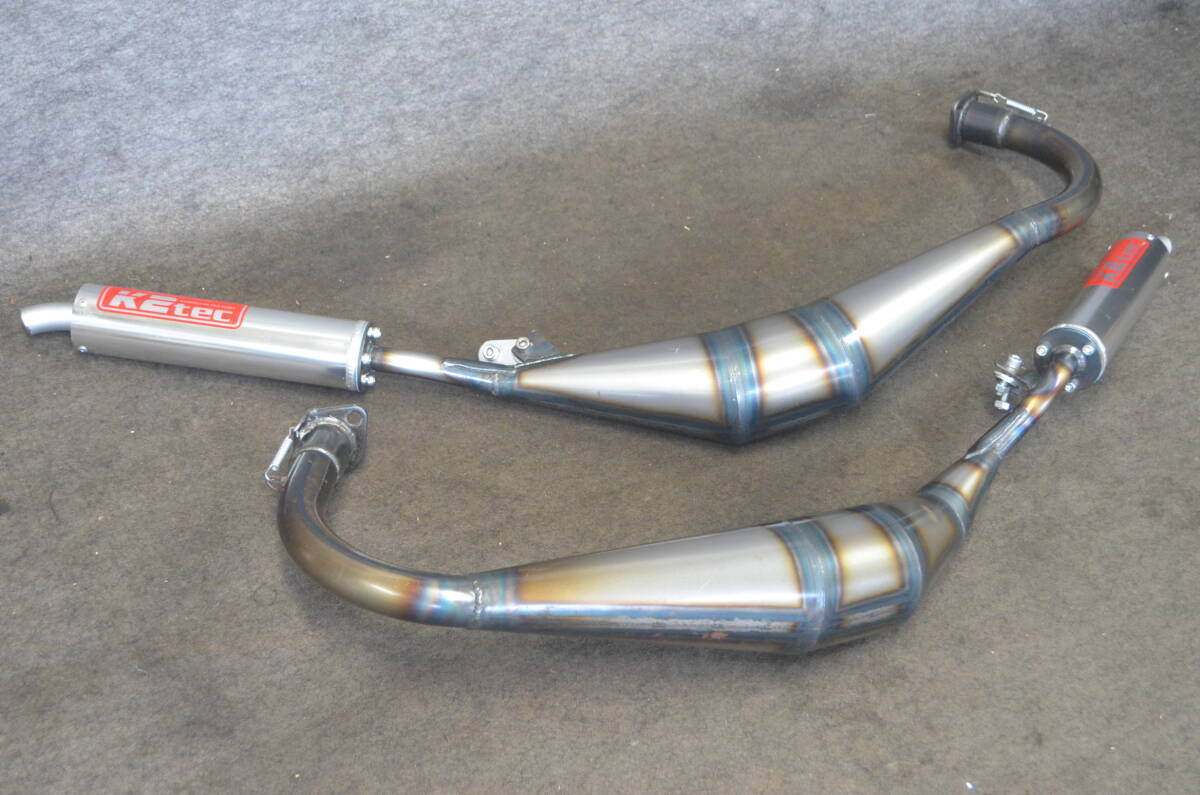 [Y24-0884]YAMAHA RD250 for K2 Tec chamber secondhand goods /RD250 muffler /RD250 chamber /RD250 custom parts 