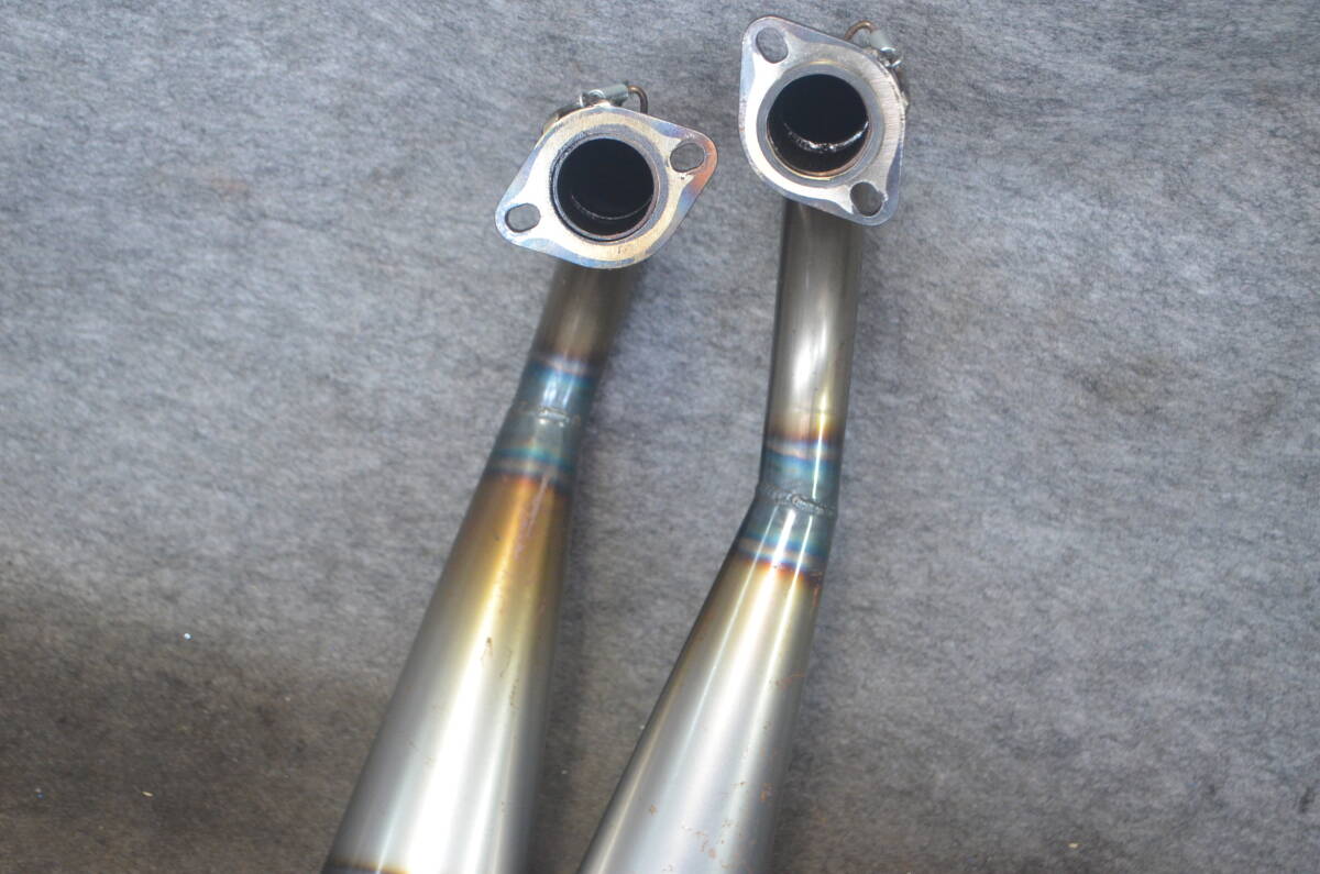 [Y24-0884]YAMAHA RD250 for K2 Tec chamber secondhand goods /RD250 muffler /RD250 chamber /RD250 custom parts 