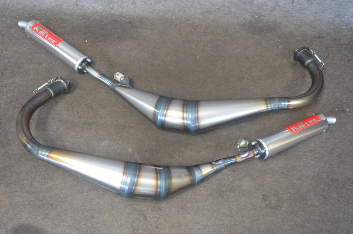 [Y24-0884]YAMAHA RD250 for K2 Tec chamber secondhand goods /RD250 muffler /RD250 chamber /RD250 custom parts 