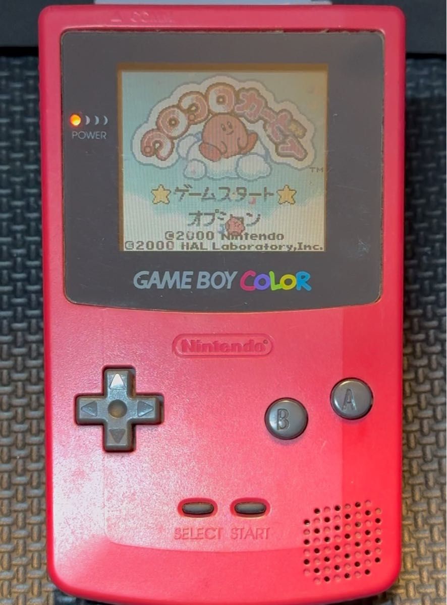 任天堂 ゲームボーイカラー GAME BOY COLOR レッド