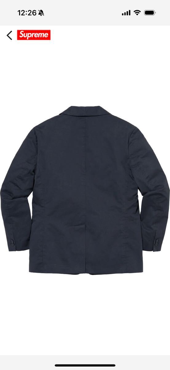 【未使用】【タグ付】Supreme x MM6 Washed Cotton Suitの画像6