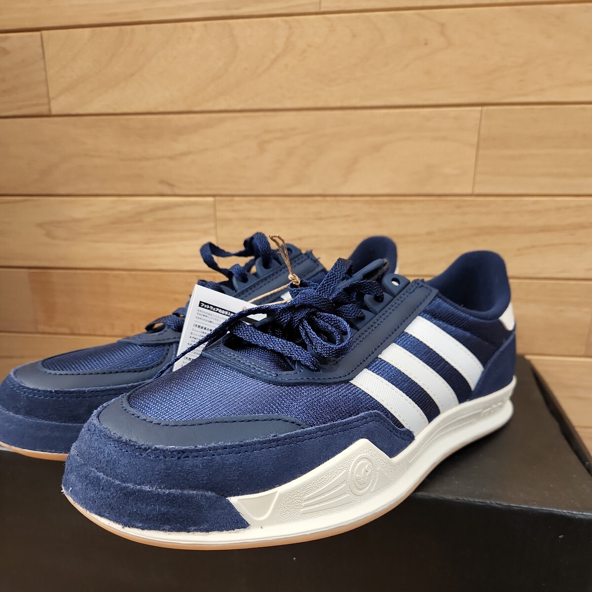 26.5cm 新品正規品 adidas Originals アディダス オリジナルス CT86 スニーカー シューズ スエード ミックス 人気 ネイビーの画像3