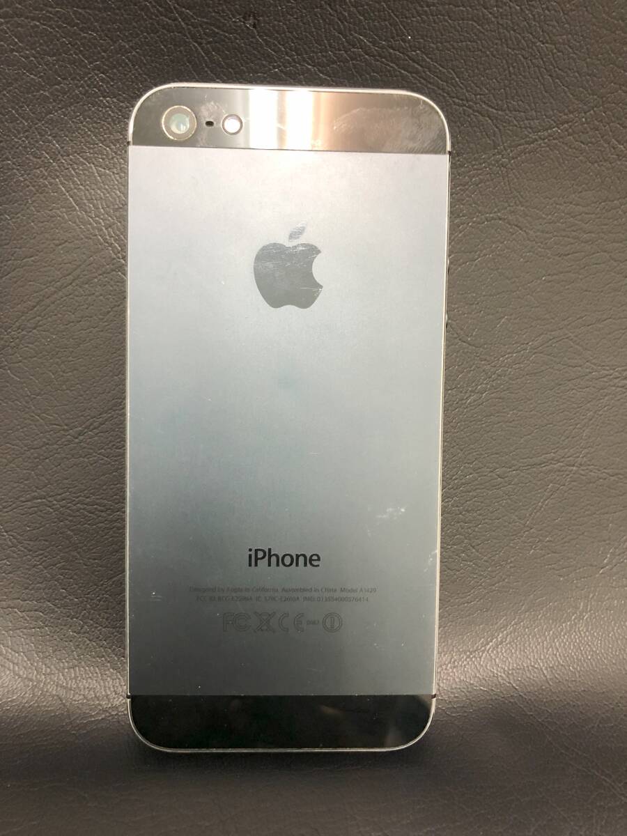Apple　iPhone５　A1429　本体のみ　ブラック　32GB　ソフトバンク_画像3