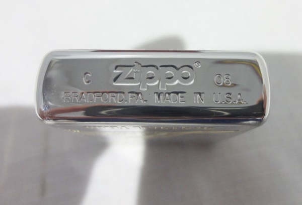 保管品☆ZIPPO ジッポー 2008 JAPAN NATIONAL BASEBALL TEAM 侍ジャパンモデル No.0097 オイルライター☆の画像4