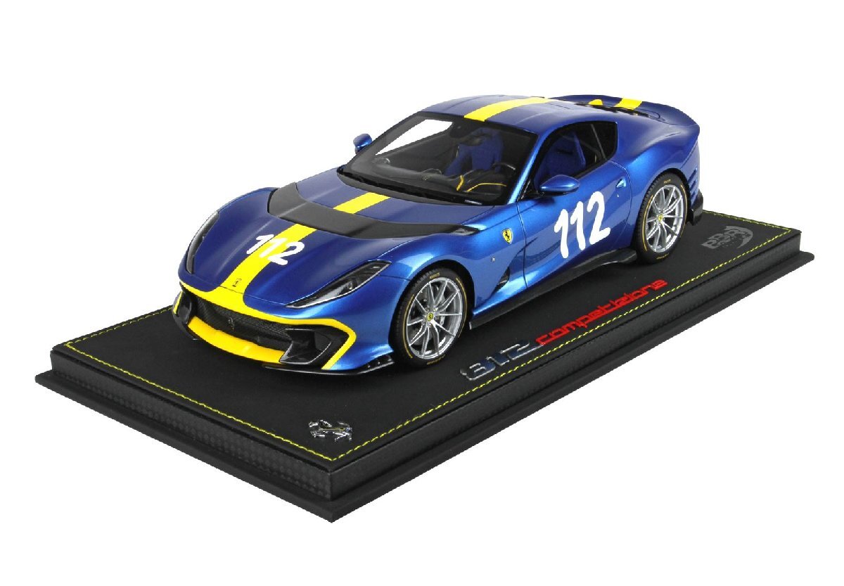 ＜予約品＞　BBR 1/18 Ferrari 812 Competizione Tailor made #112 Targa Florio 250 GTO 1962　フェラーリ　P18207TF