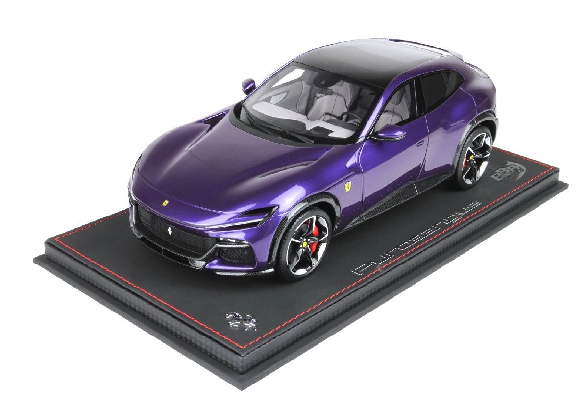 ＜予約品＞　BBR 1/18 Ferrari Purosangue　Al Humaid Violet　パノラミックルーフ　フェラーリ　プロサングエ　BBR18231C_画像1