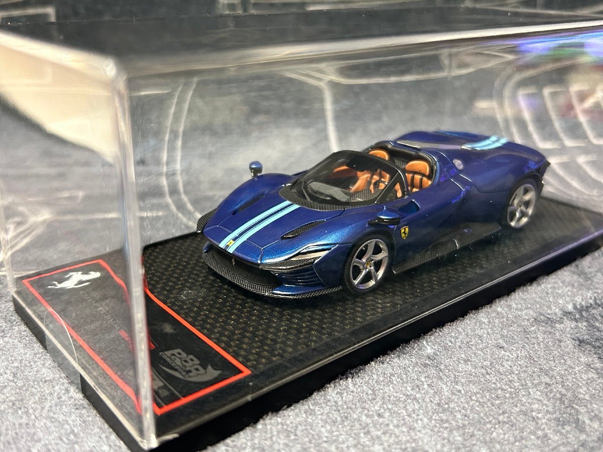 BBR 1/43 Ferrari Daytona SP3 Blu Abu Dhabi　BBRC267F　フェラーリ　デイトナ　ミニカー_画像1