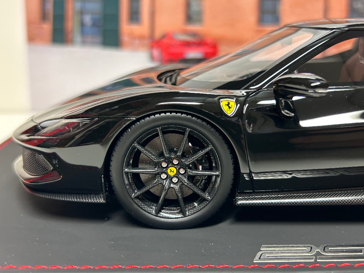 BBR 1/18 Ferrari 296 GTB　Nero daytona　フェラーリ　ミニカー　P18210E1_画像7