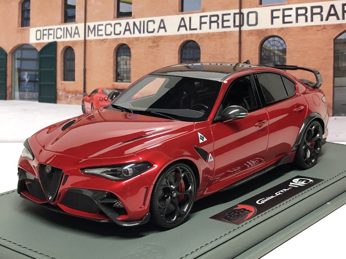 BBR 1/18 Alfa Romeo Giulia GTAm Rosso GTA　アルファロメオ　ジュリア　ミニカー　BBRC1852-21