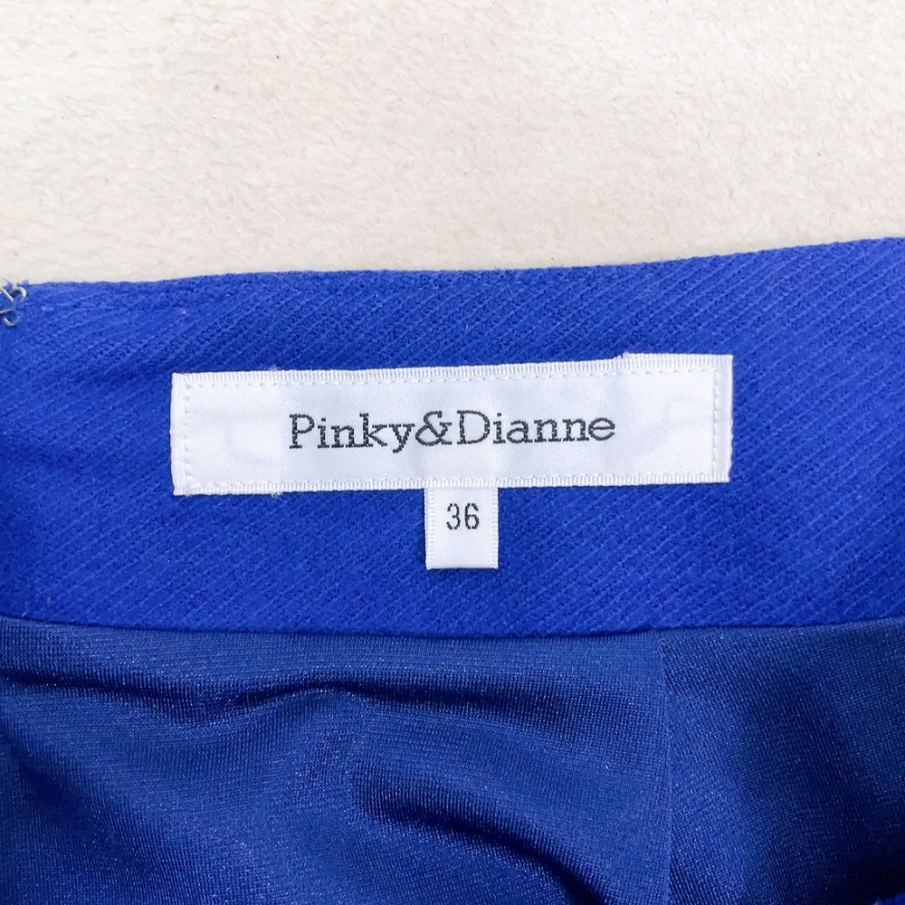 PINKY&DAINNE Pinky & Diane взрослый женщина femi человек колено длина шерсть . узкая юбка симпатичный ощущение casual midi одноцветный .12