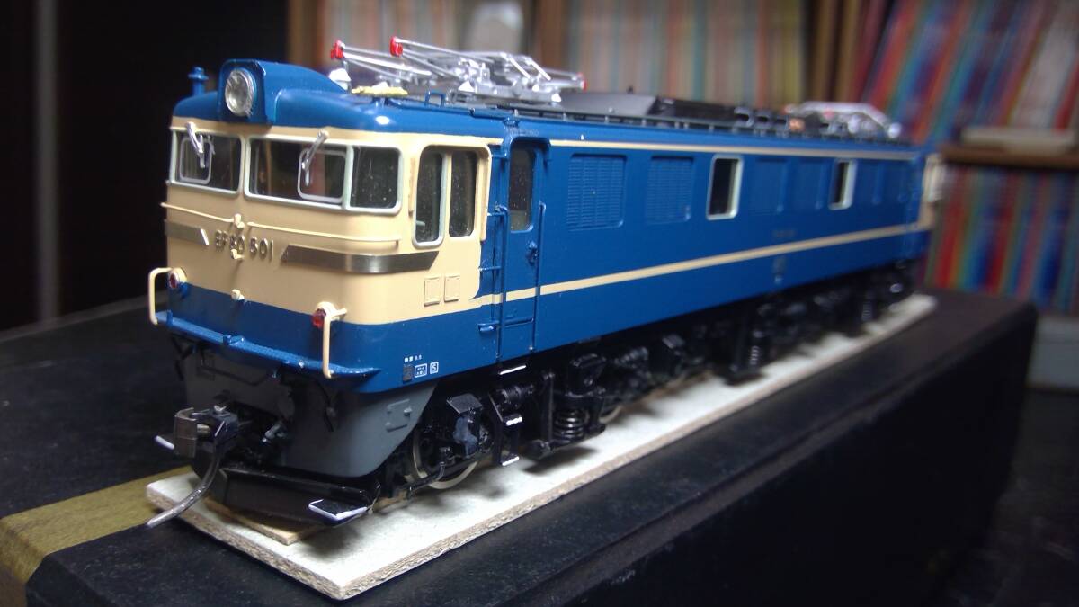 ミズノ　EF60　3次型　A-3　特急色　1/80　16.5ミリ　完成品_画像1