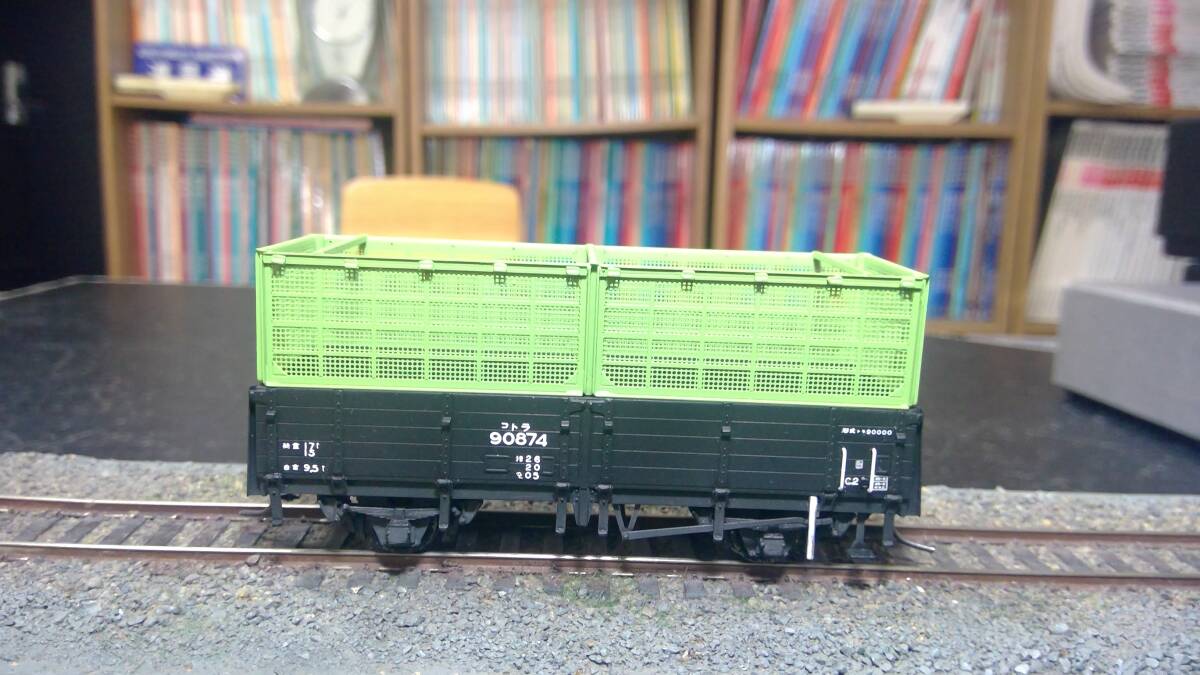 トラ9000(90874) 貨物 1/80 16.5ミリ 完成品 トラ9000(90874) 貨物 1/80 16.5ミリ 完成品