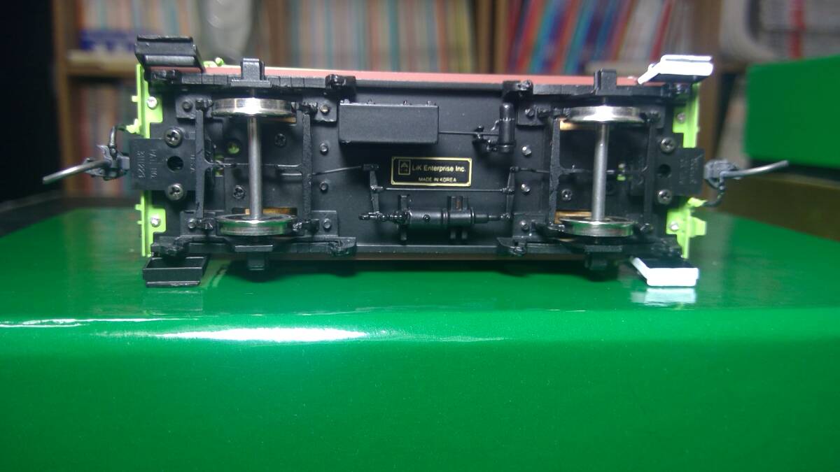 ヨ5000(5091) 黄緑塗装 モア 1/80 16.5ミリ 完成品 HOゲージ ヨ5000(5091) 黄緑塗装 モア 1/80 16.5ミリ 完成品 HOゲージ