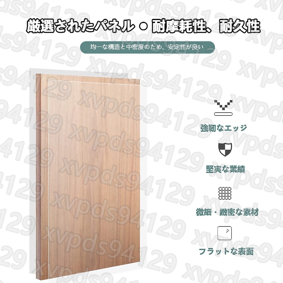 受付 カウンターテーブル レジ係カウンタ 木製レセプションデスクレジスタンドの受付カウンター ンプルなモダンシ 120*43cm blackの画像6