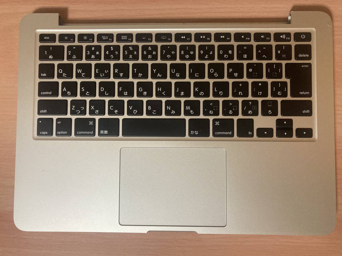 【動作OK】Apple MacBook Pro 13-inch Early 2015 キーボード パームレスト（IOボード/各種ケーブル付き）【A1502】の画像1