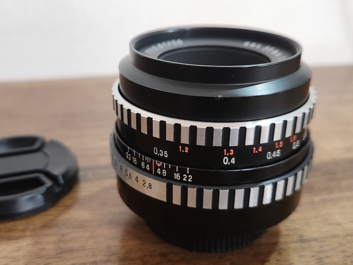 【美品】CARL ZEISS JENA TESSAR 50mm f2.8 Zebra M42マウント オールドレンズ カールツァイスイエナ テッサー ゼブラ_画像2