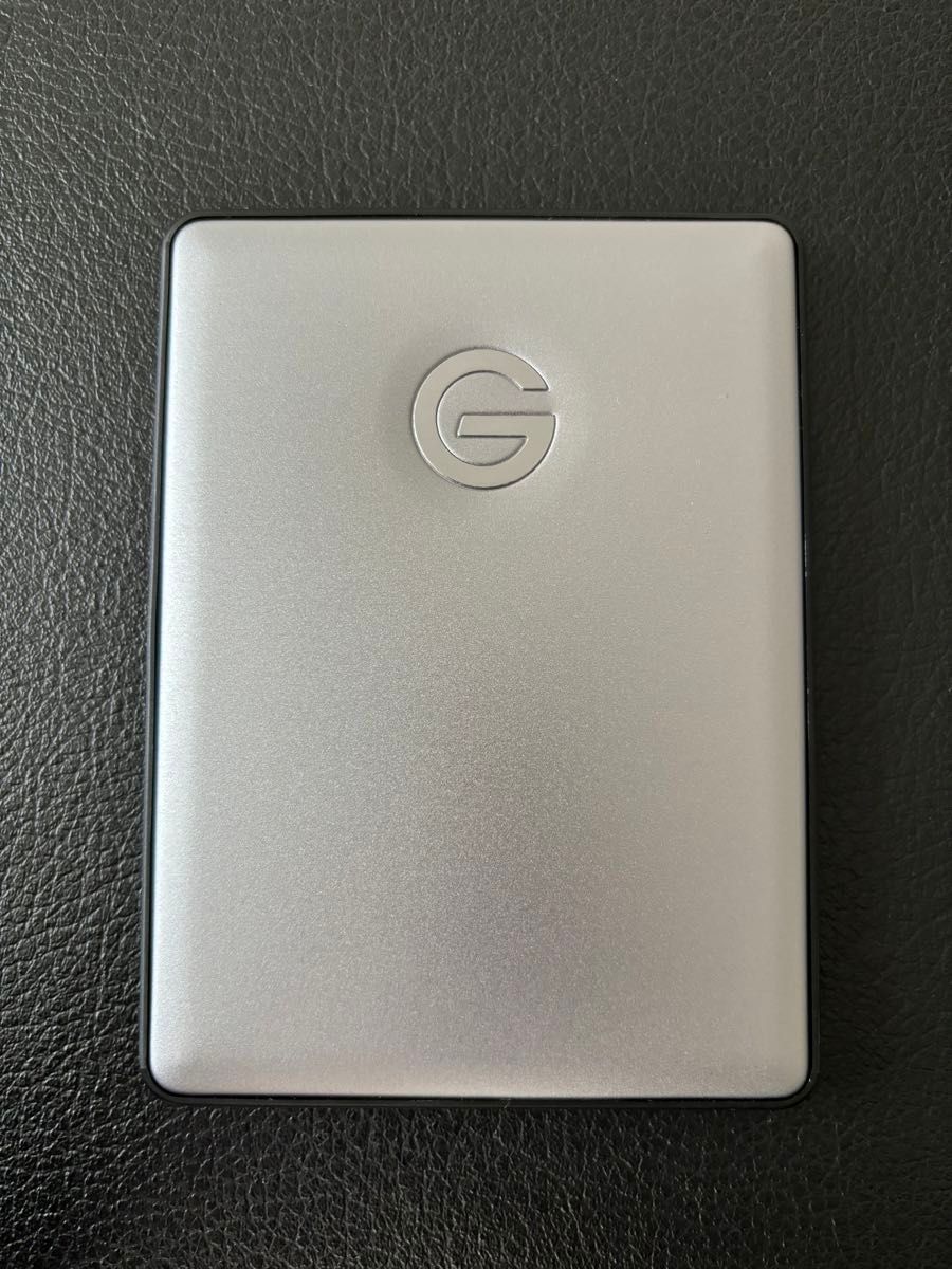 【ぼぼ未使用品】G-Technology G-DRIVE ポータブルHDD 1TB スペースグレイ 0G10265