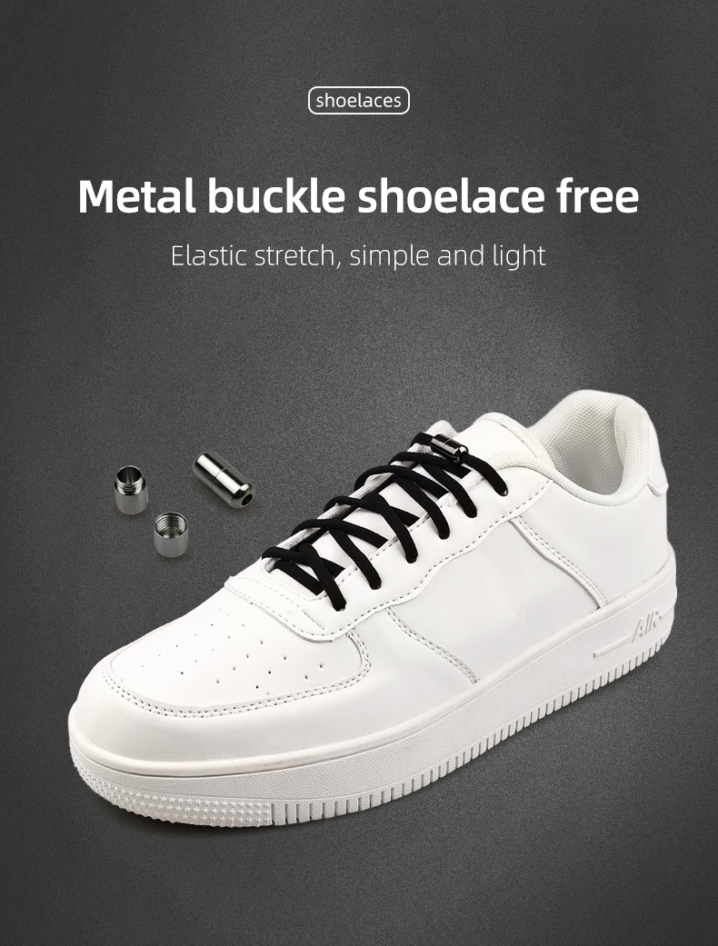  elasticity. exist shoe lace cap attaching half round shape. shoe lace [001]