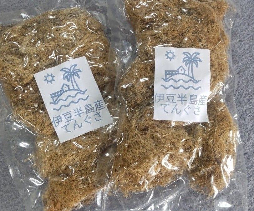 漁師直送 国産  天然 晒し　てんぐさ　天草 100グラム 伊豆産   自家製