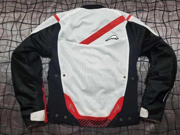 【2022】クシタニ エアーコンデントジャケット Lサイズ K2384 三点パッド付き（CE）バイク ライディング ライダース メッシュの画像3