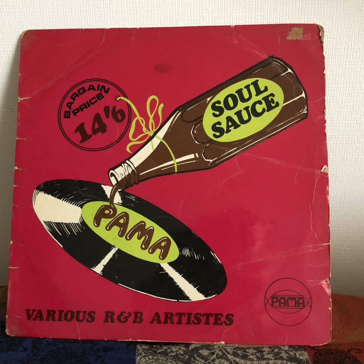 Pama Soul Sauce LP Funky Reggae V.A ファンキーレゲエ オムニバス UK 33 レコードの画像1