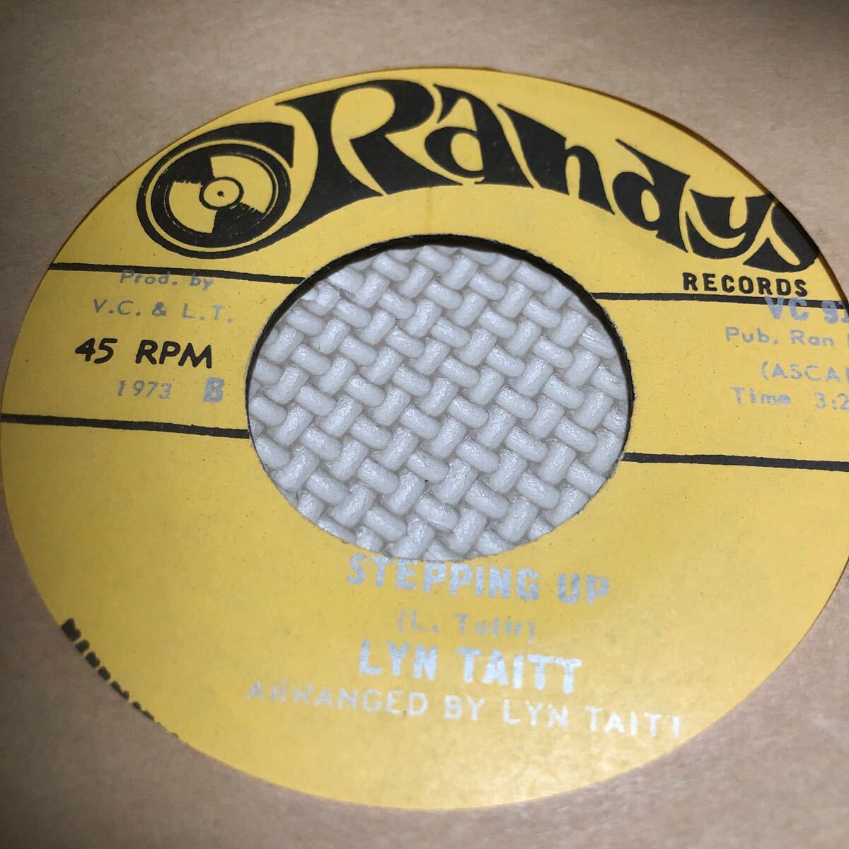 lynn taitt stepping up Jazz Soul Boogaloo Funk ソウル ラテン レアグルーブ rare groove LP レコード Muro deep ジャマイカ_画像1