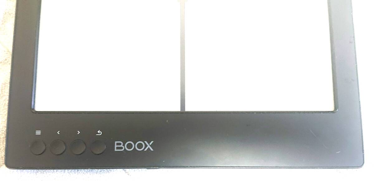 1円スタート ジャンク BOOX Max2 電子書籍リーダー e-ink端末 モノクロモニター　部品取り 動作確認不可