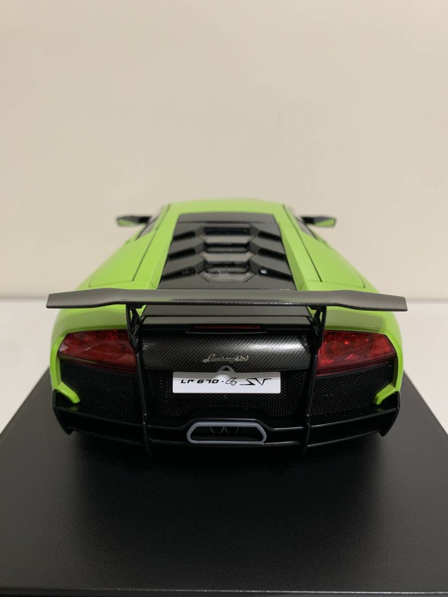  Auto Art 1/18 Lamborghini Murcielago LP670-4 super ve low che зеленый 